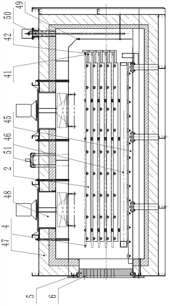 Method for taking out heat-treated bar for manufacturing copper-clad aluminum busbar cable