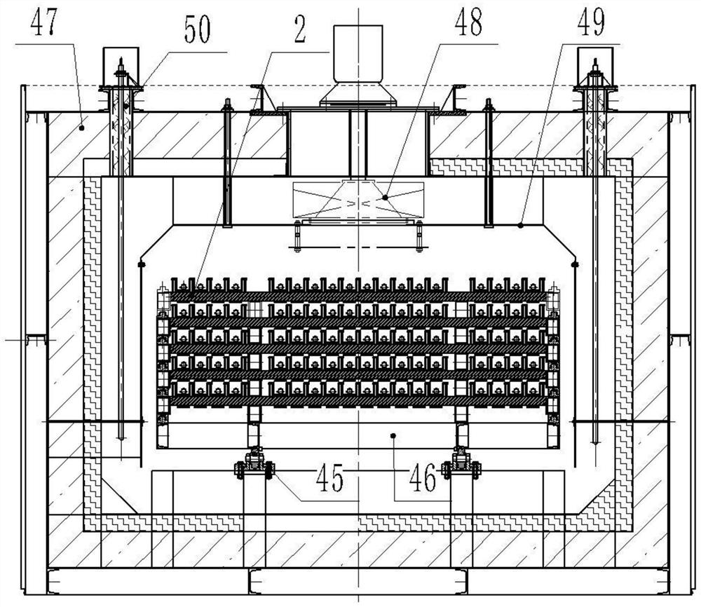Method for taking out heat-treated bar for manufacturing copper-clad aluminum busbar cable