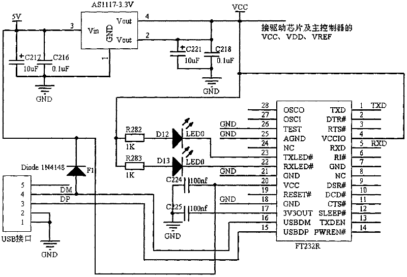 Integrated circuit for driving and control three groups of stepper motors
