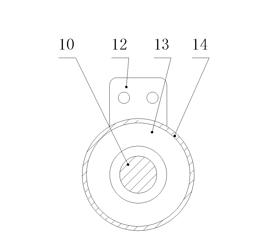 Three-station vacuum switch tube