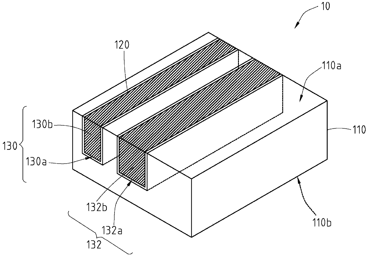 Signal transmission line structure and electronic device for its application