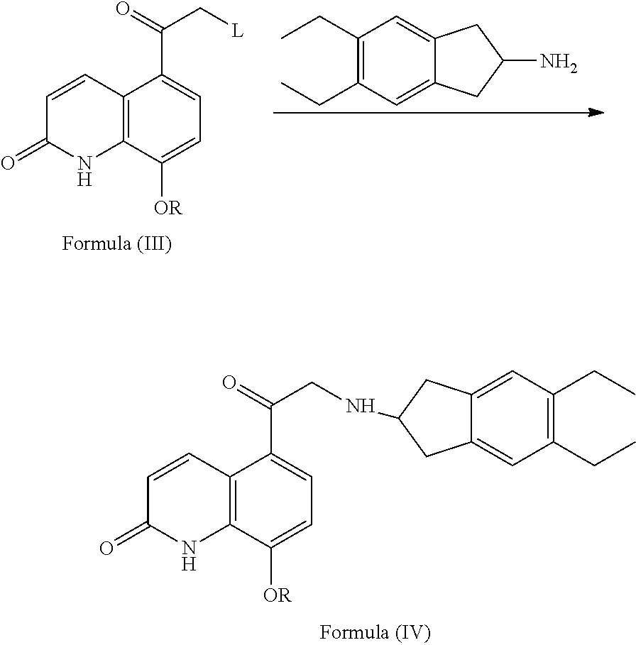 A Process for Preparing Indacaterol and Salts Thereof