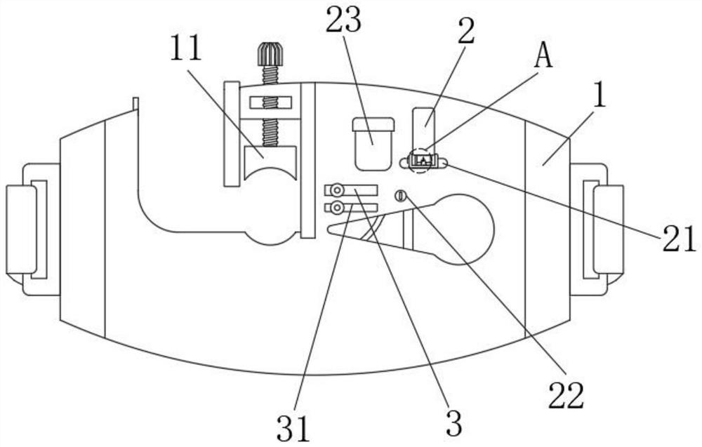 Trachea cannula fixator for child ear-nose-throat department