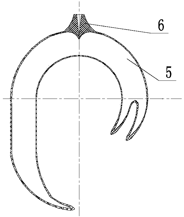 Inflating type pipeline connecting clamp hoop