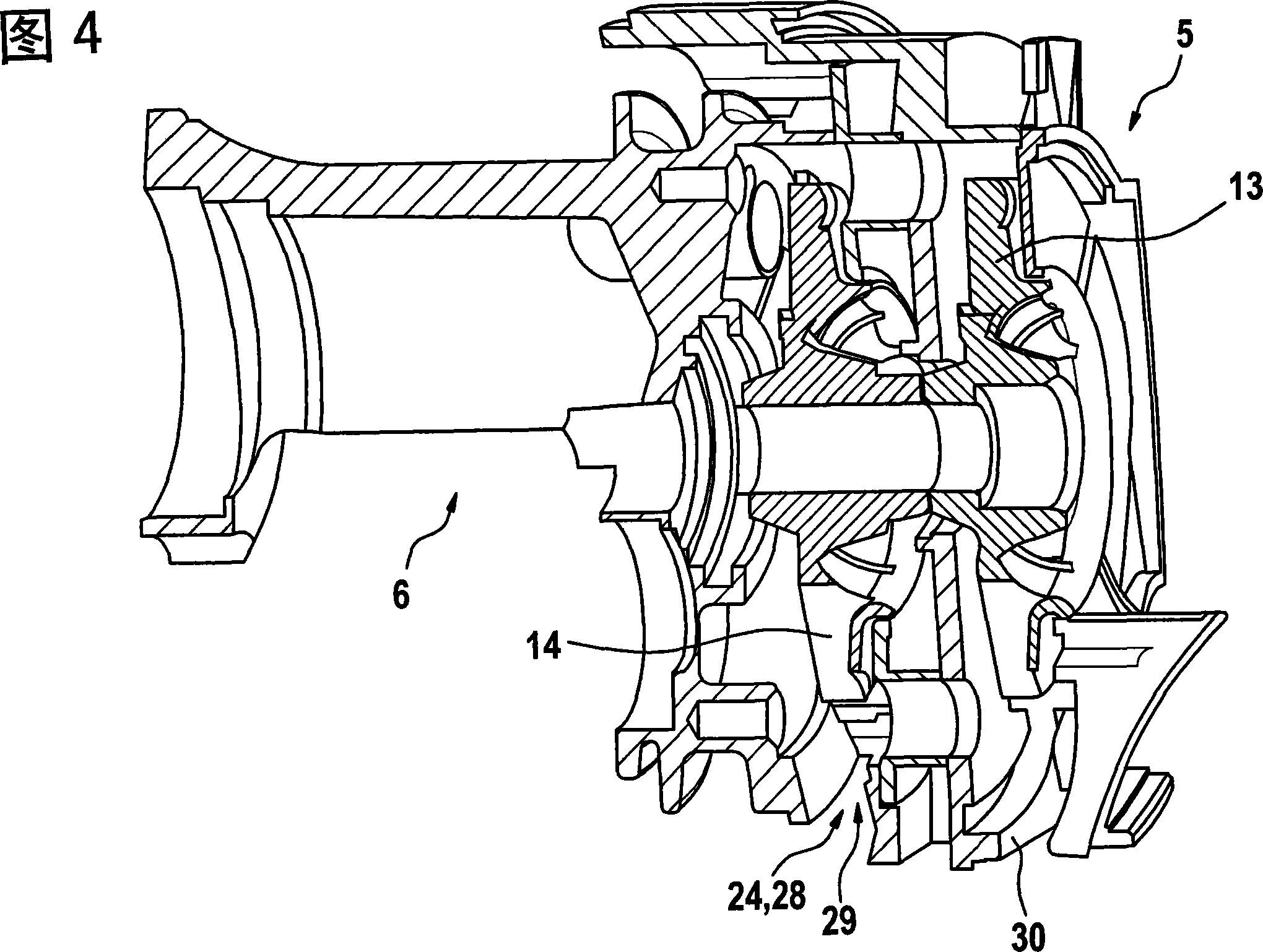 Handheld electrical tool with a suction module for a dust separation device