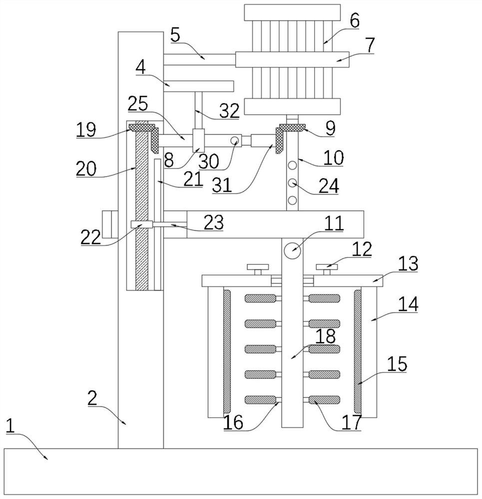 Convenient cleaning device for petroleum tank