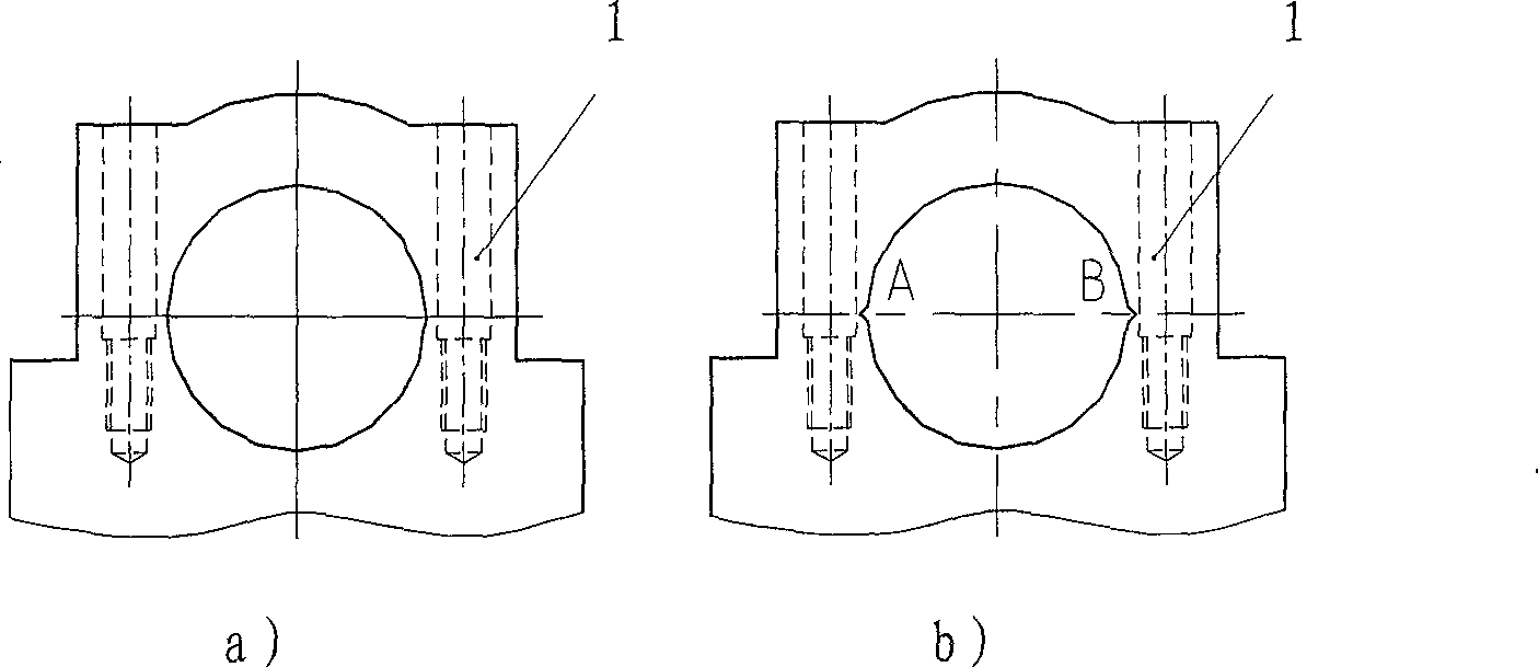 Laser machining apparatus for main-bearing cracker of engine cylinder