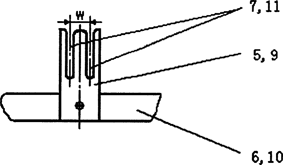 Method and its device for ring spindle yarn multiple head spinning