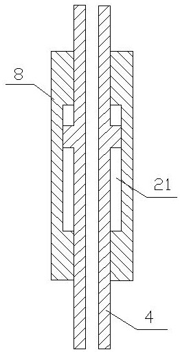 Device and method for undercutting liner hanger controlled by current carrier