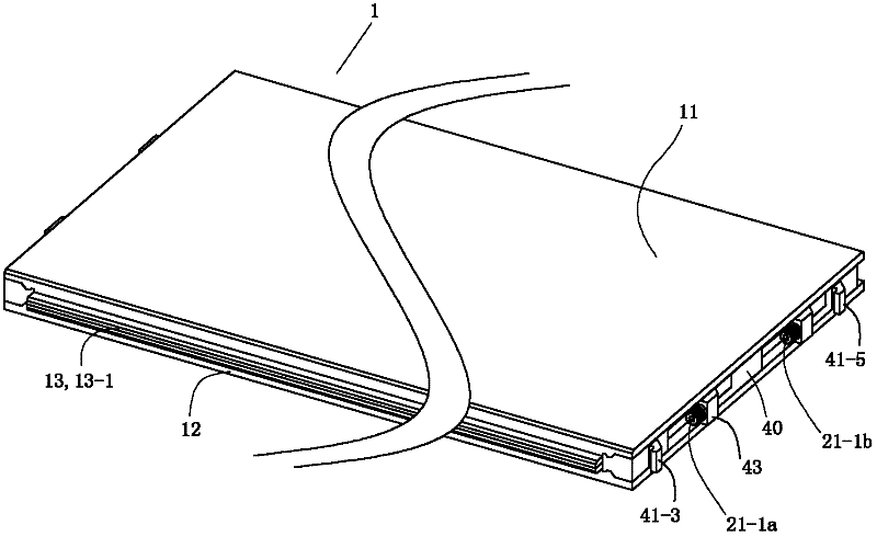 Self-heating floor and electrothermal component thereof