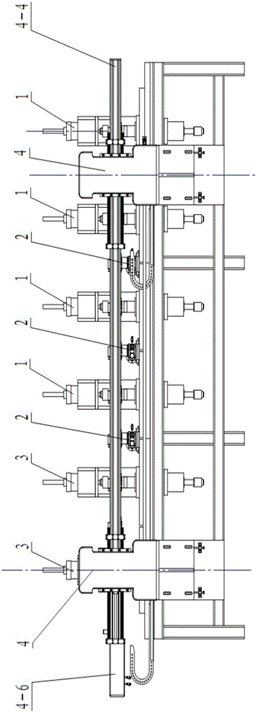 Vehicle starter stator shell automatic punching line