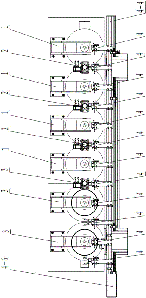 Vehicle starter stator shell automatic punching line