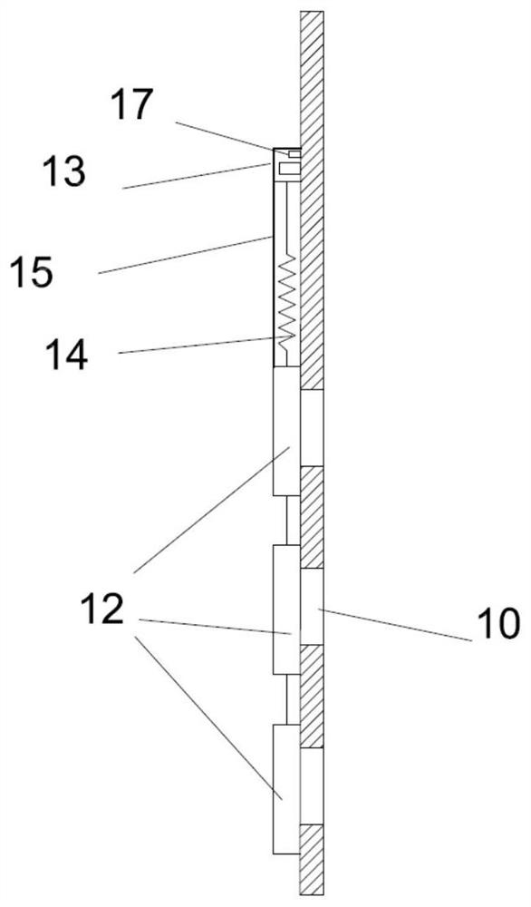 Layered double-channel underground grouting structure and method