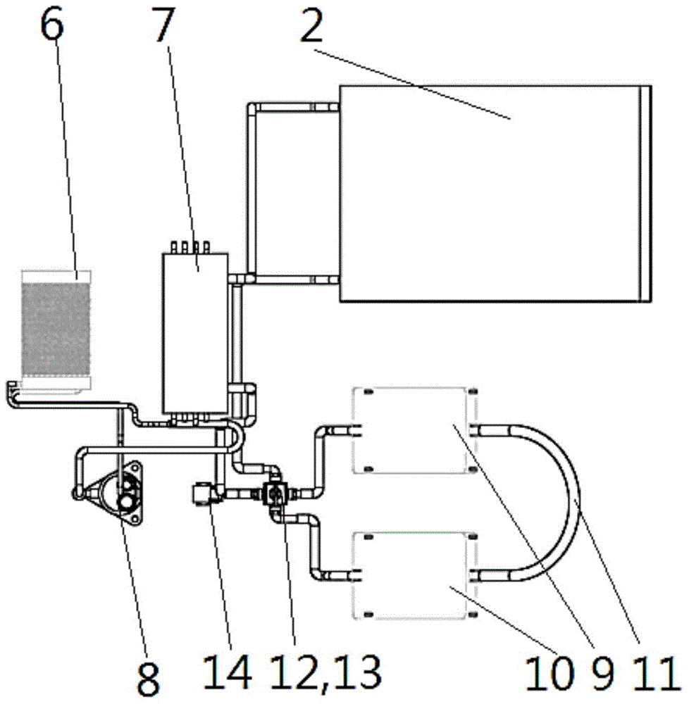 Island water-making device based on air energy and solar energy and method thereof