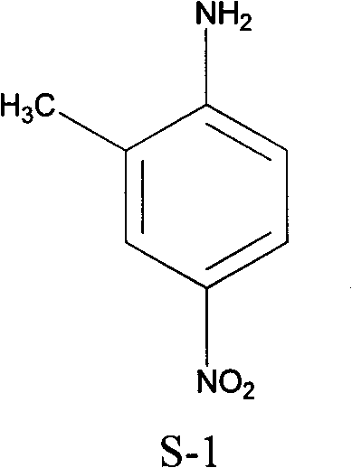 Preparation method of 2-methyl-4-nitrophenylamine