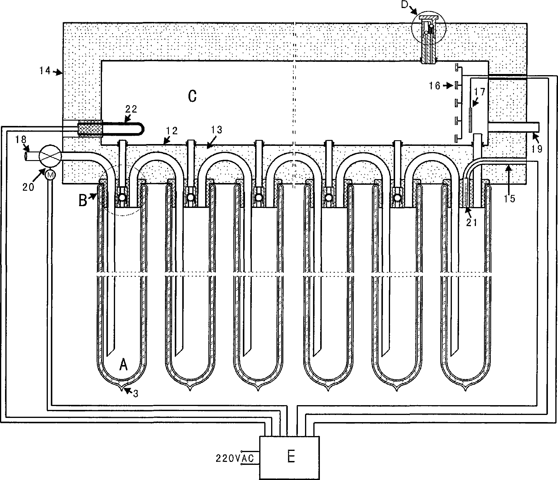 Light-electricity complementary solar water heater