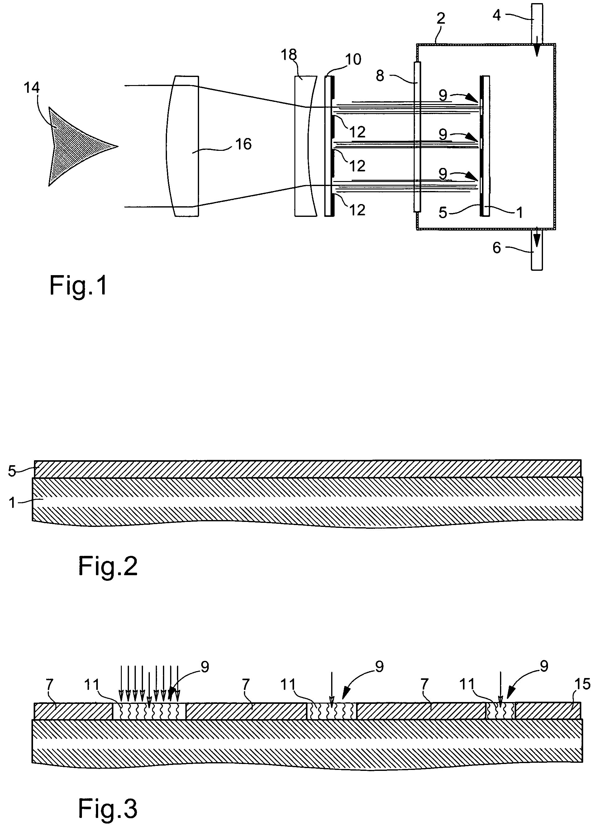 Transparent substrate with invisible electrodes and device incorporating the same