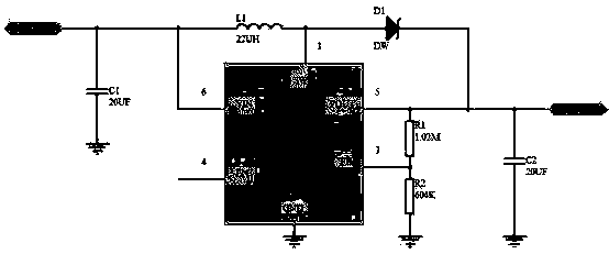 Intelligent motor drive circuit used for controlling liquid flow