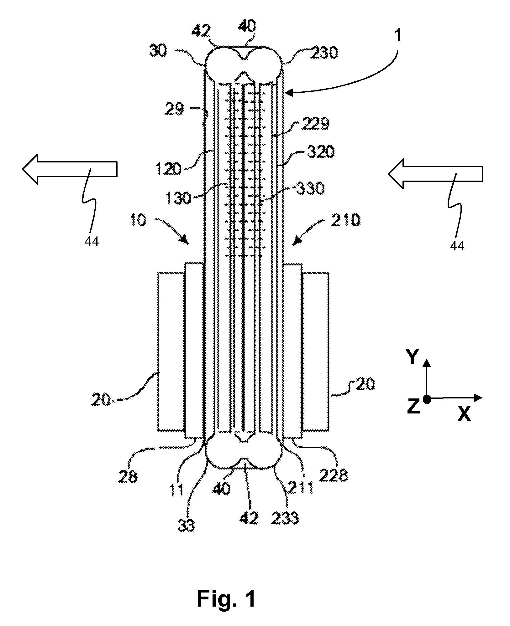 Heat exchanger for traction converters