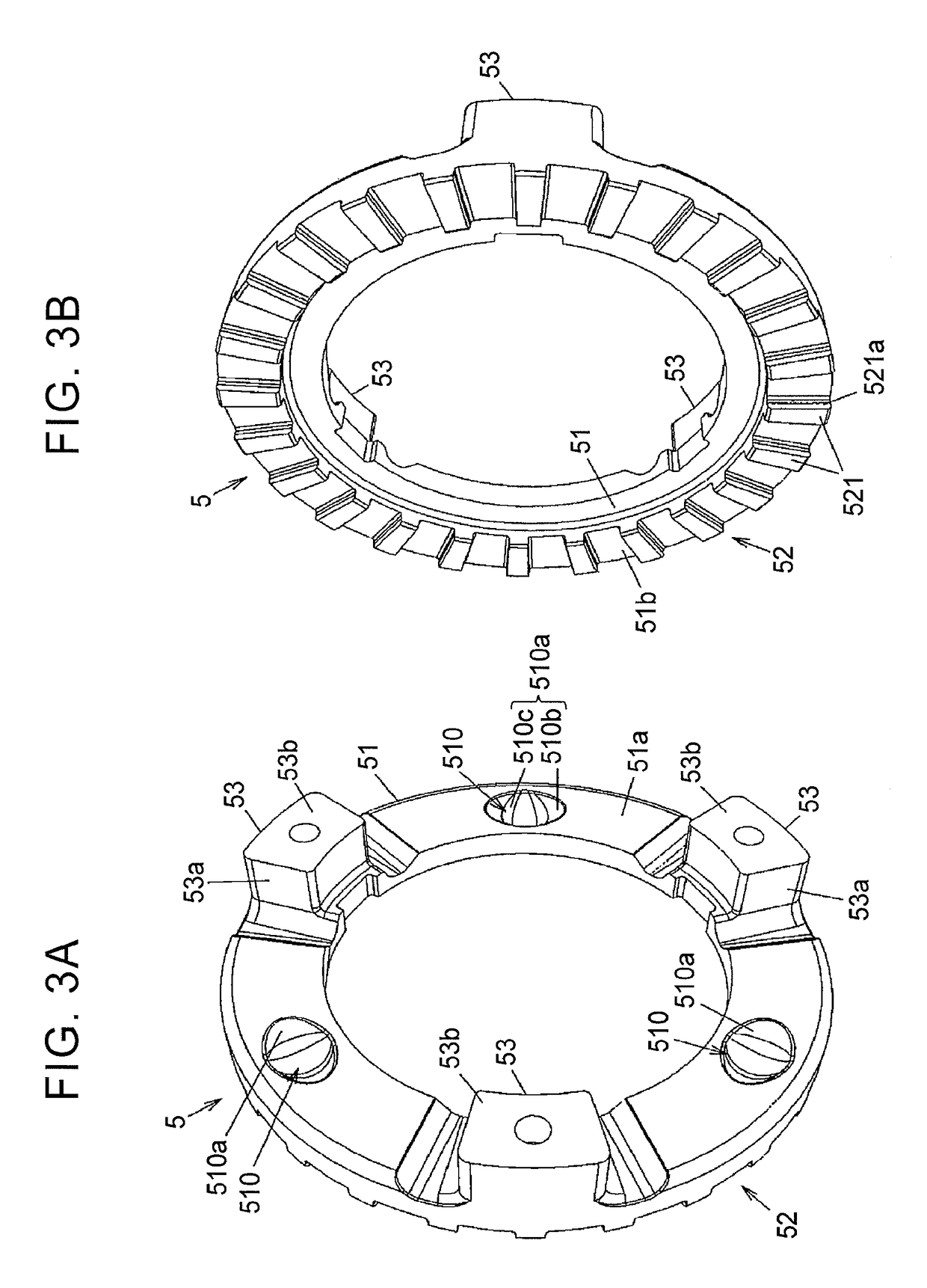 Dog clutch and differential gear