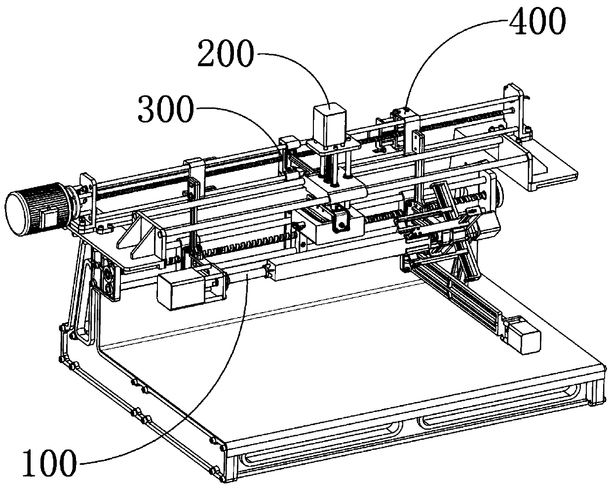 Numerical control machine tool for wood processing