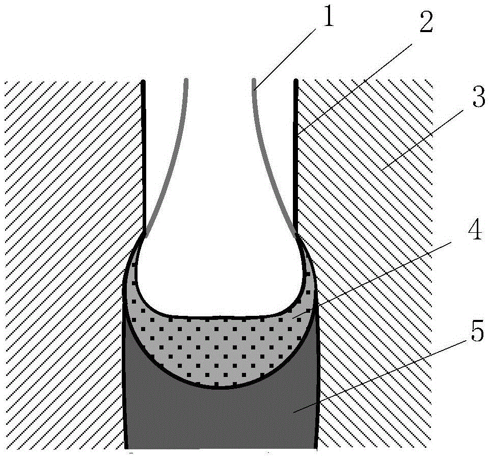 Laser wire-filling welding method for thick plate with narrow gap