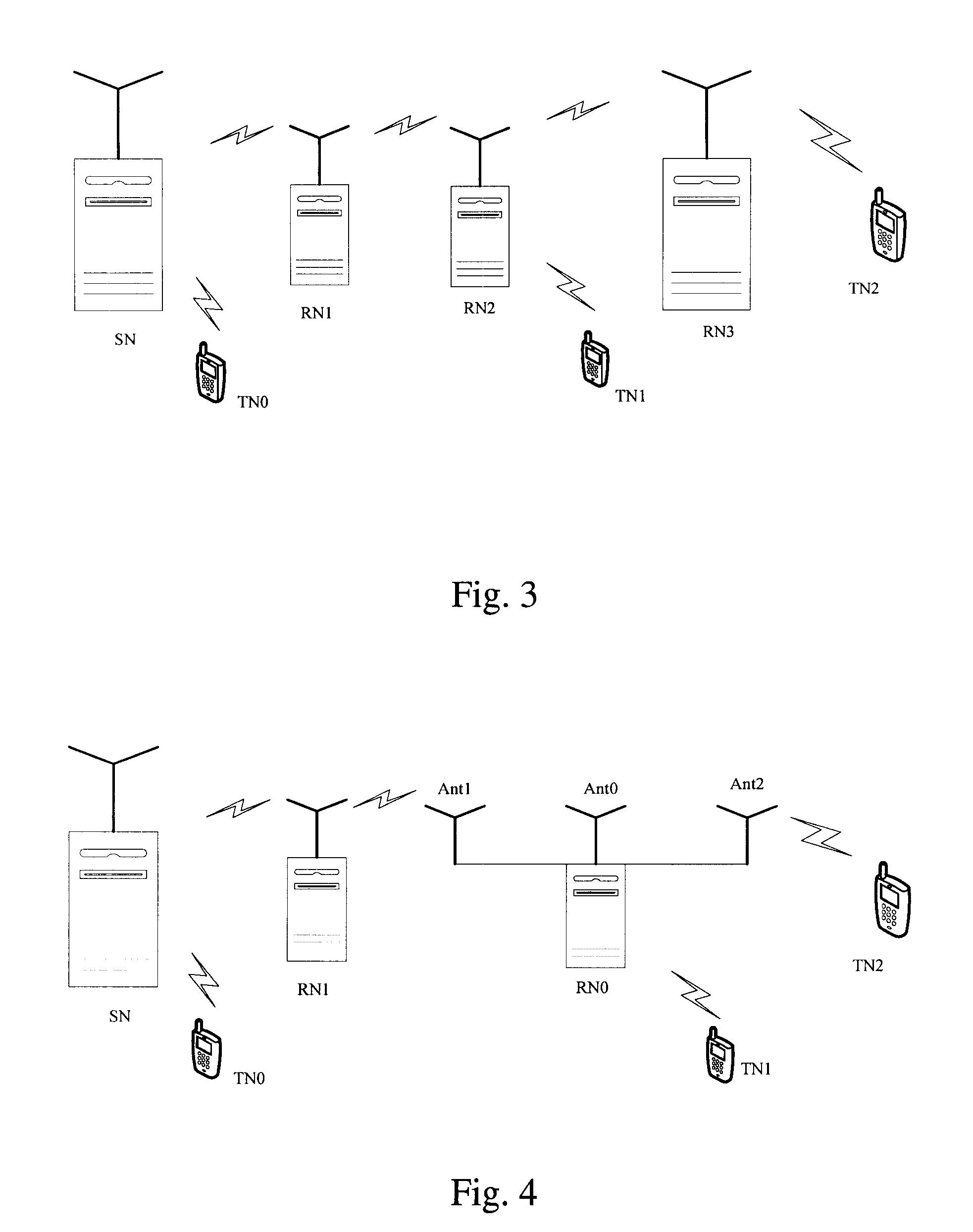 Method and apparatus for forwarding data in forwarding networks