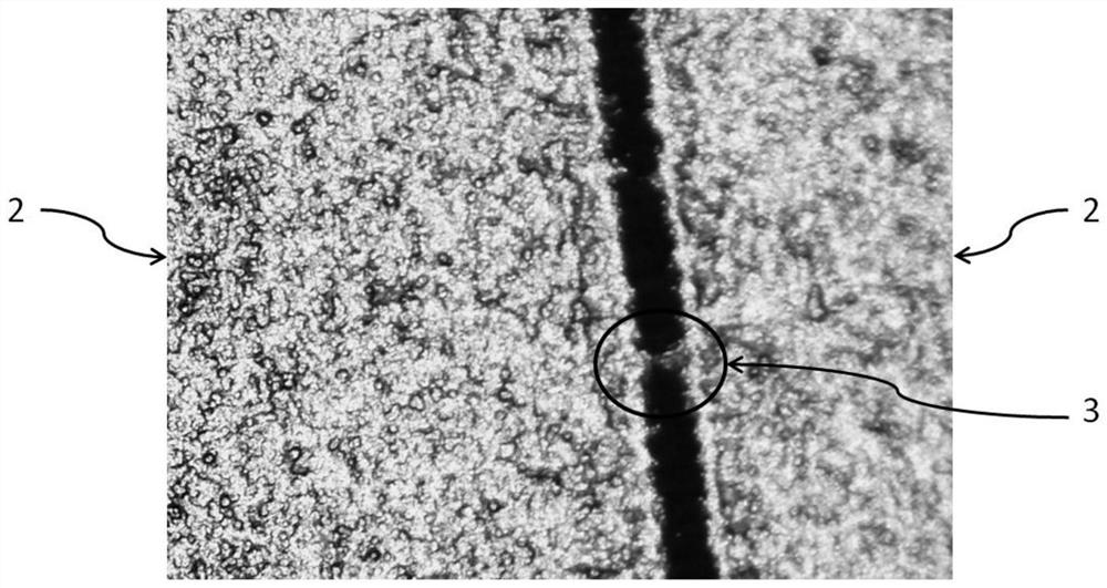 A method for preparing an electronic circuit on a substrate