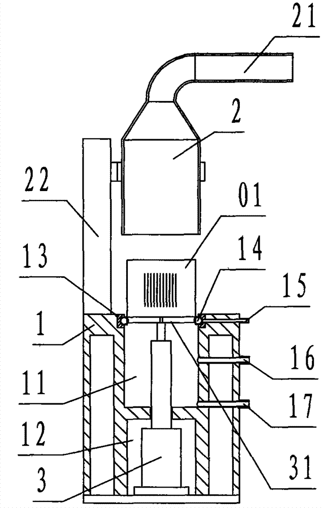 Process device for coating denitration catalyst slurry