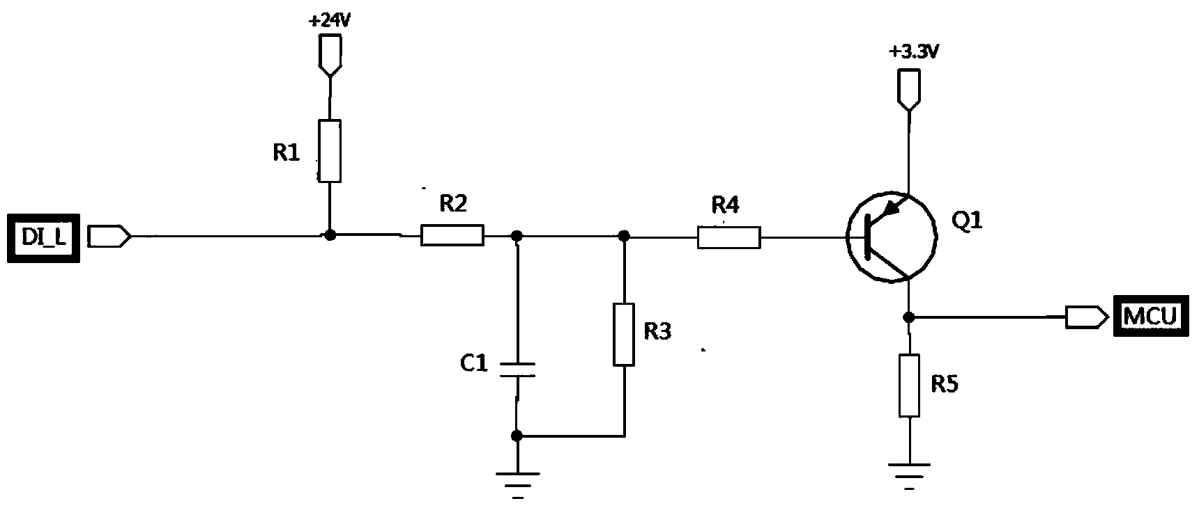 Multiplex circuit for digital signals