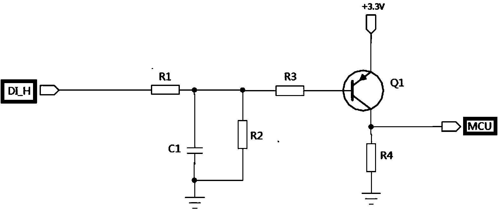 Multiplex circuit for digital signals