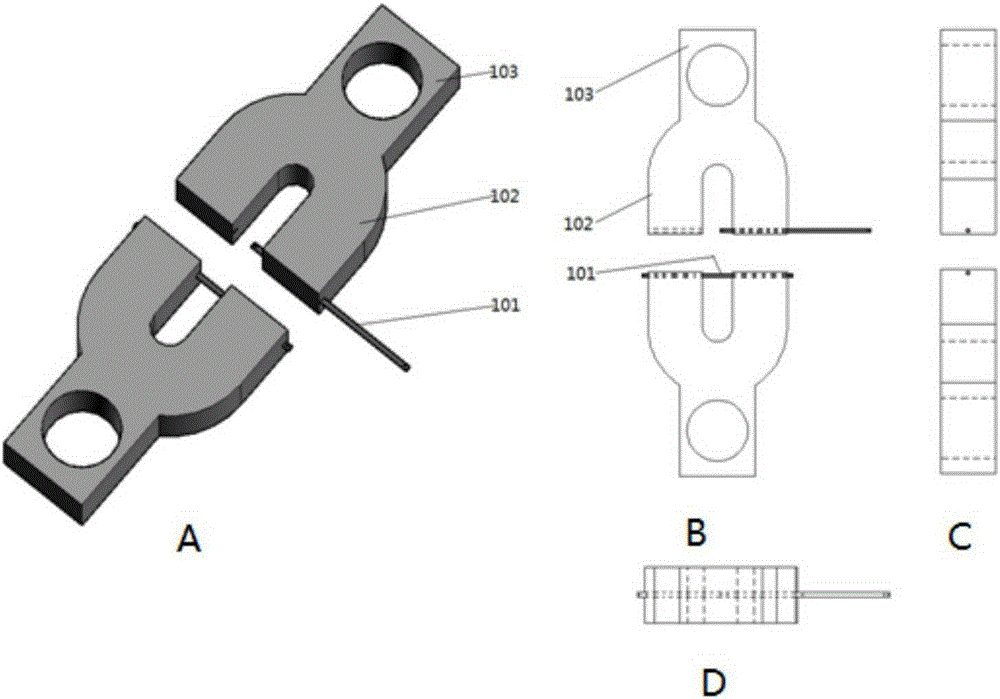 Mold and method for ring hoop tension tests of small polymer pipes