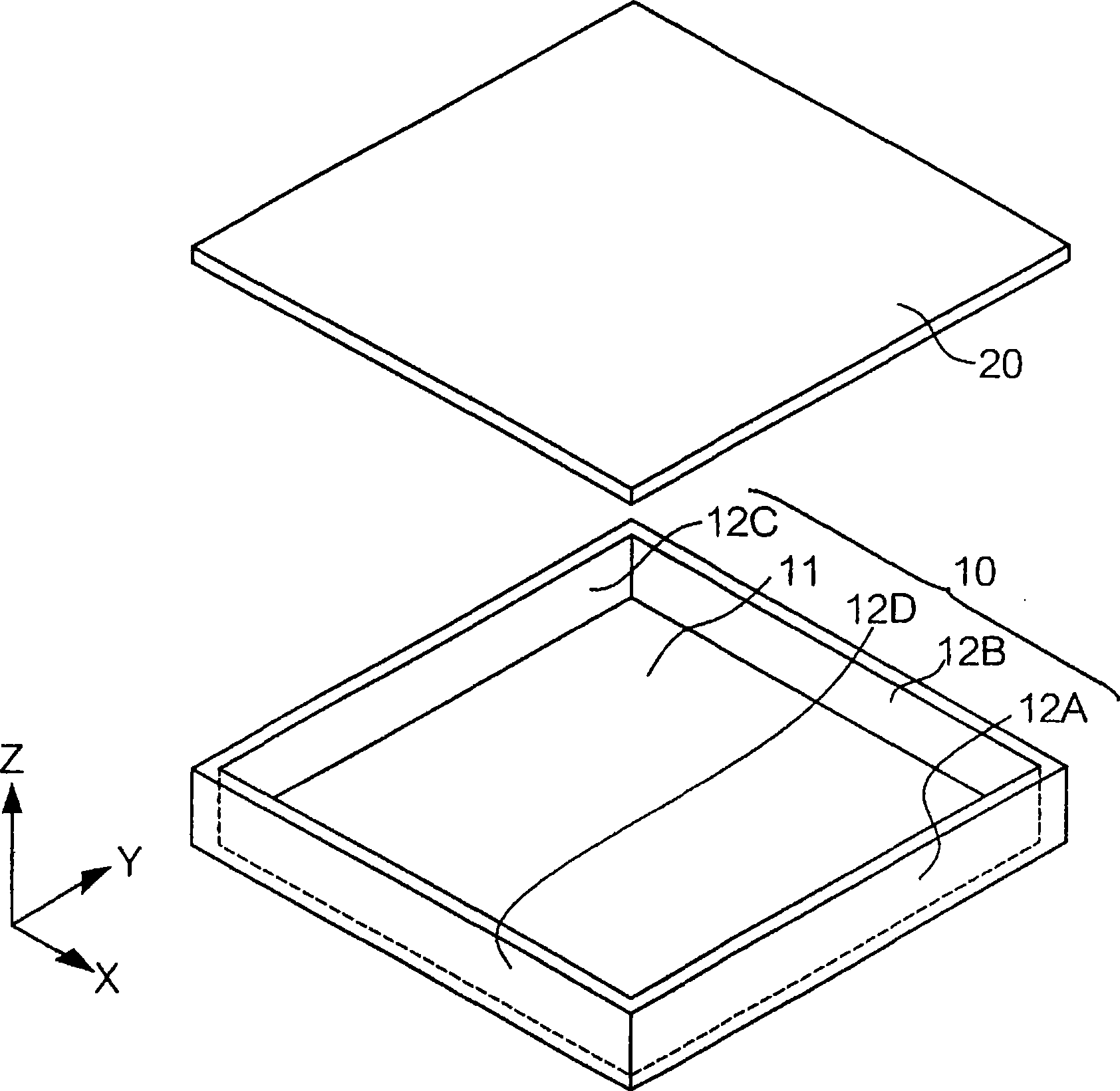 Sound absorbing structure and vehicle component having sound absorbing properties
