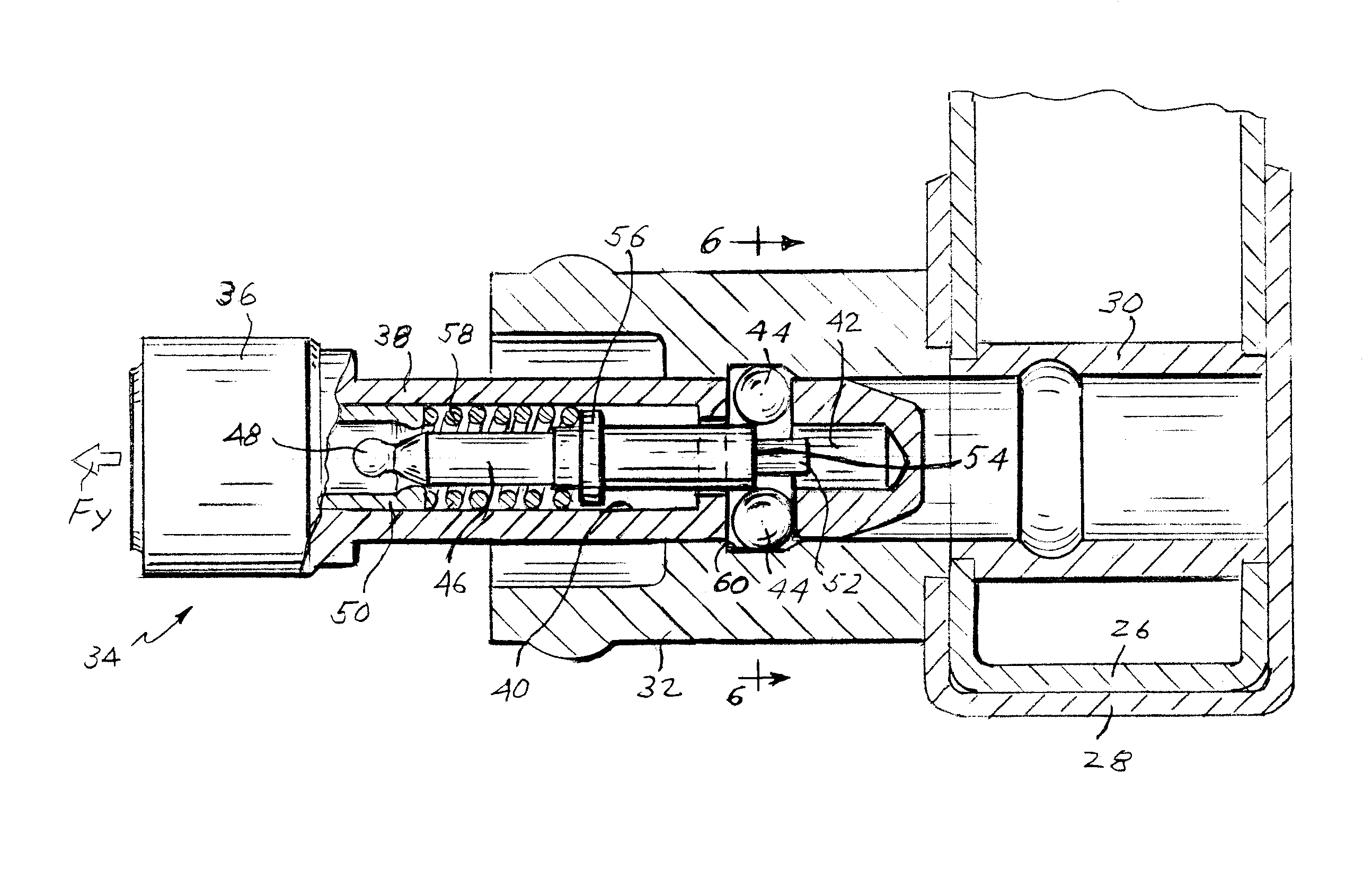 Lock assembly with self retained barrel lock