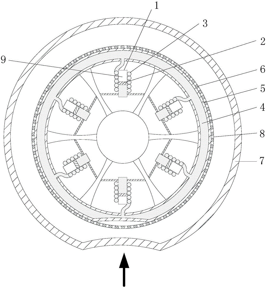 Wheel with inertial accumulator