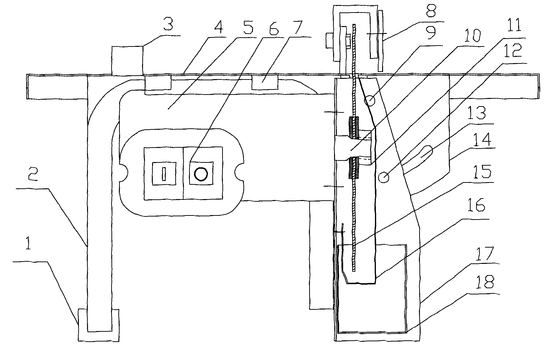 Ceramic tile cutting machine