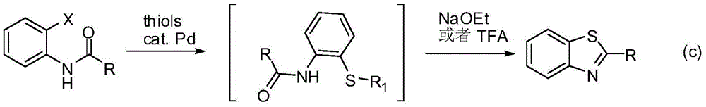 Method for synthesizing benzothiazole derivatives