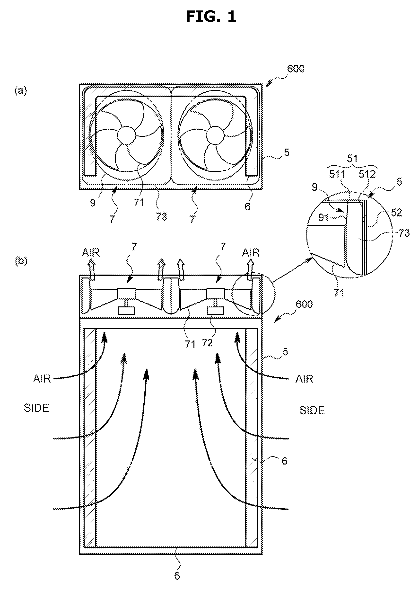 Blower and outdoor unit of air conditioner comprising same