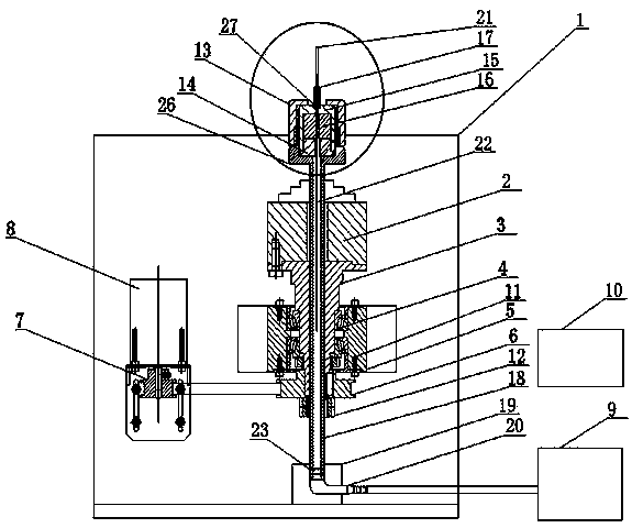 Manufacturing method of optical fiber F-P cavity sensor and manufacturing device thereof