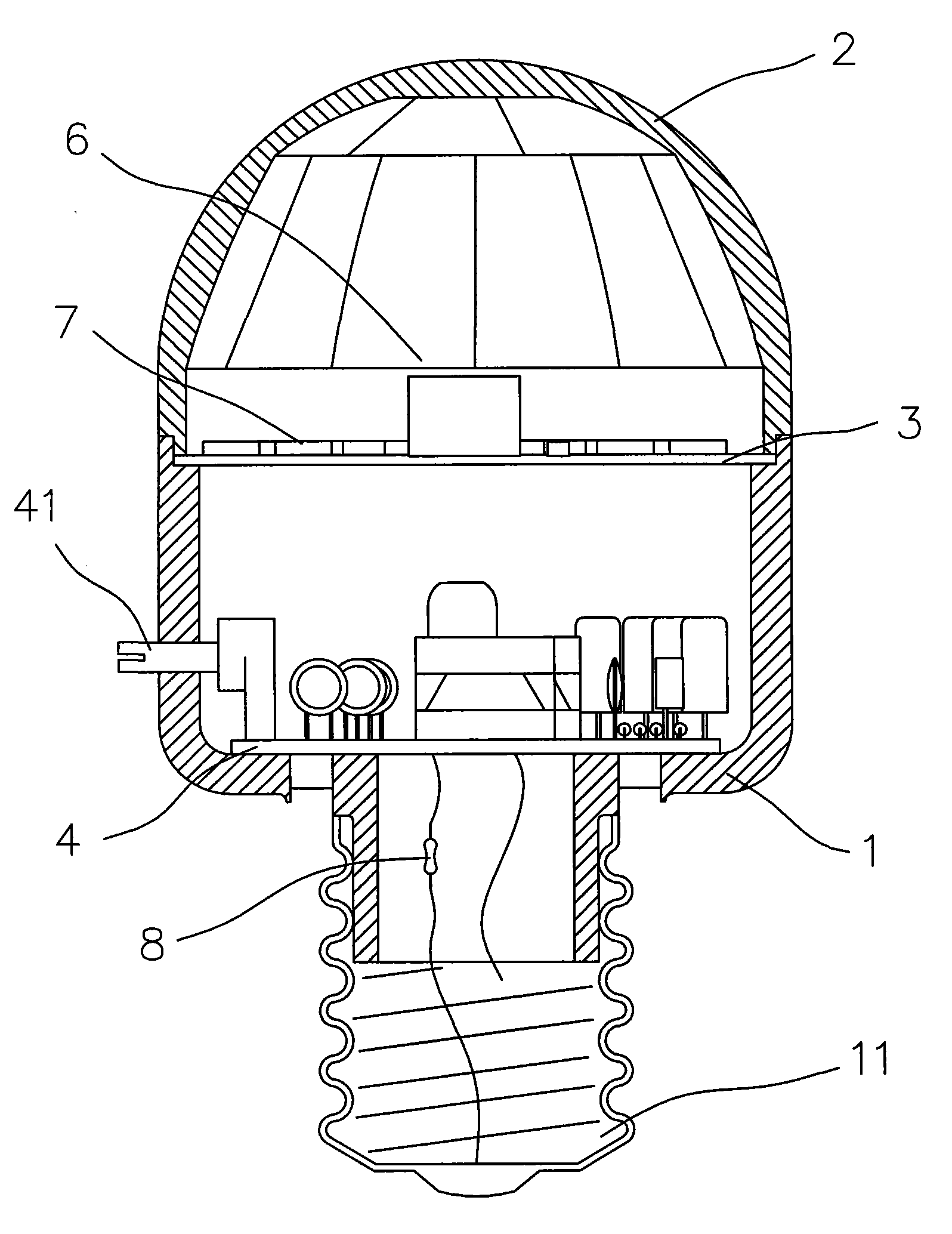 Light-emitting device with sensing function
