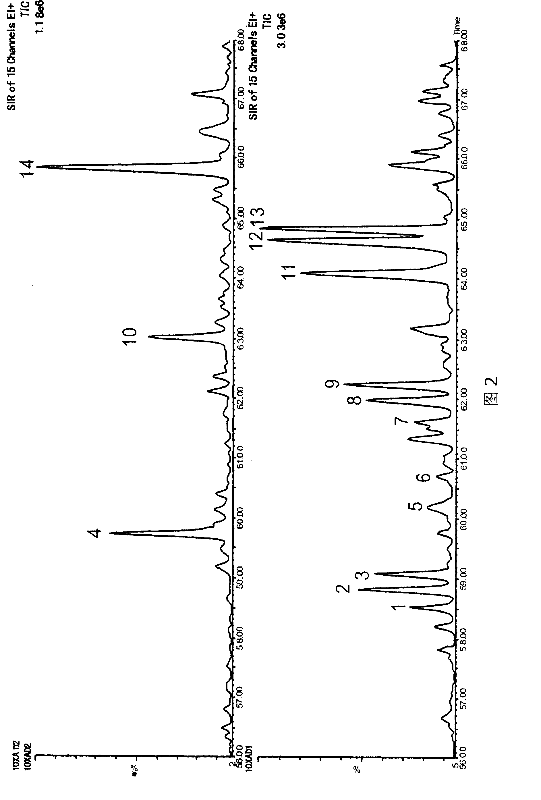 Process for separating sterane and hopane form mother oil or rock extract by 10X molecular sieve