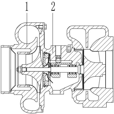 Supercharger with function of preventing fine scrap iron from entering