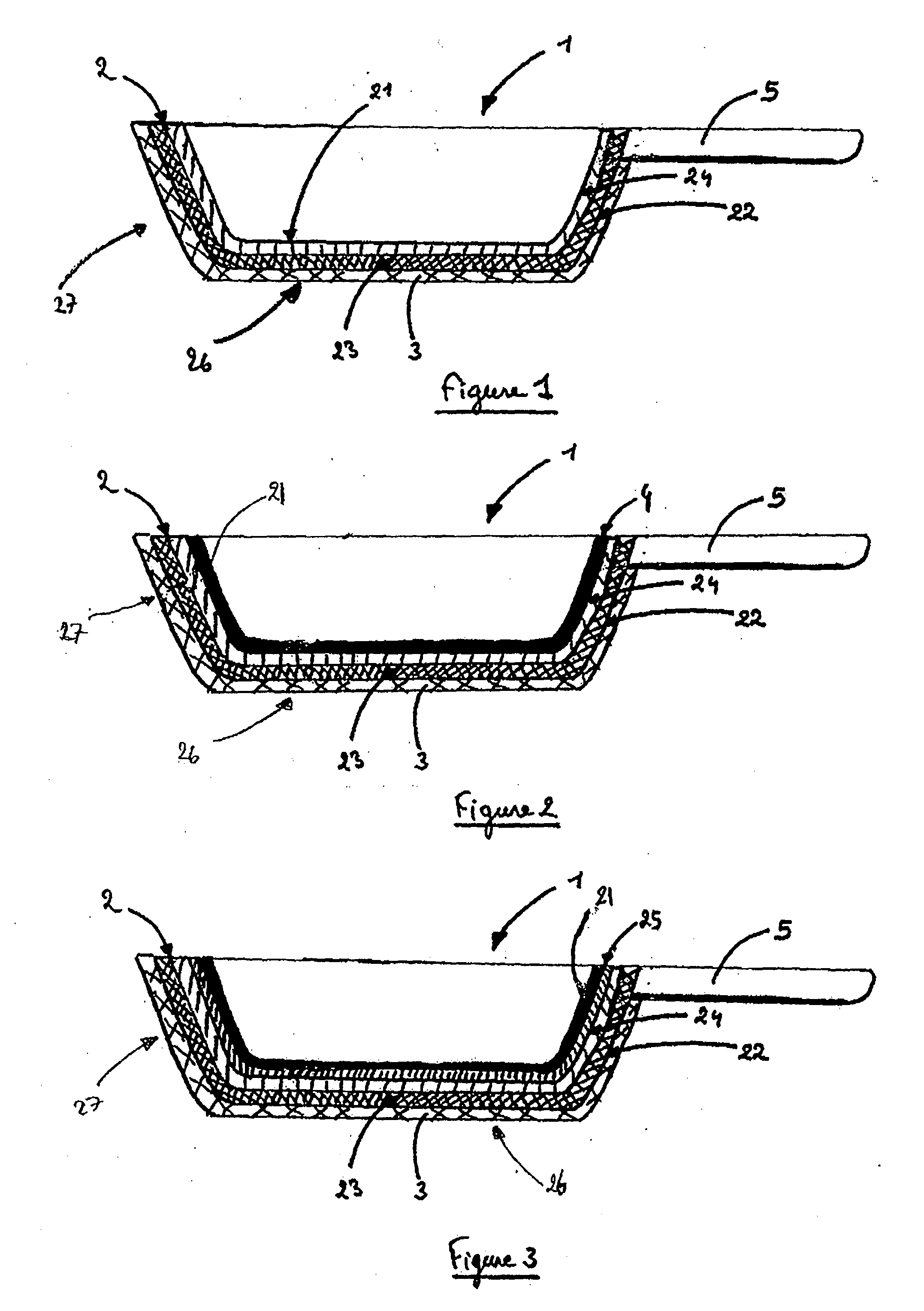 Composite cookware comprising a vitreous protective coating