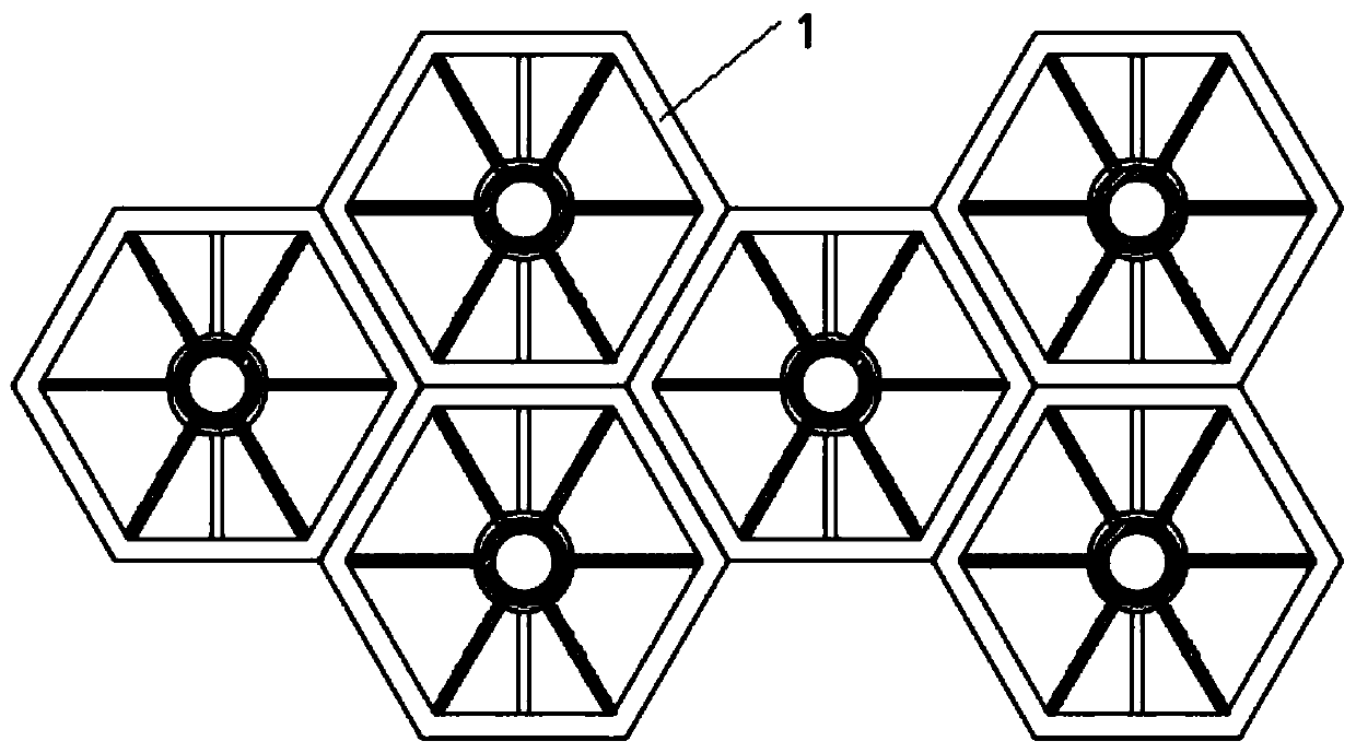 Grassing grid with water storage function