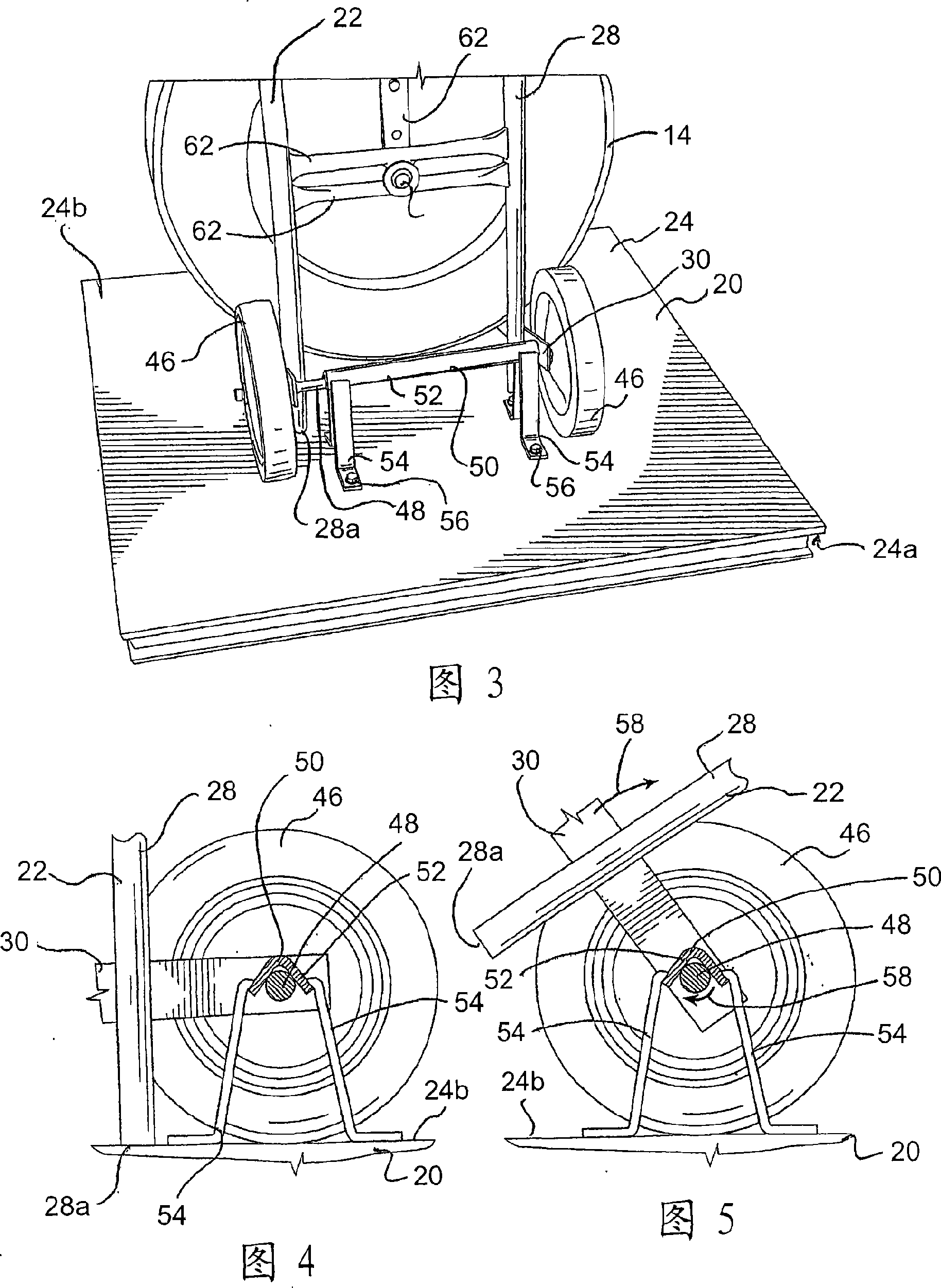 Method and apparatus for transporting and dispensing a strap
