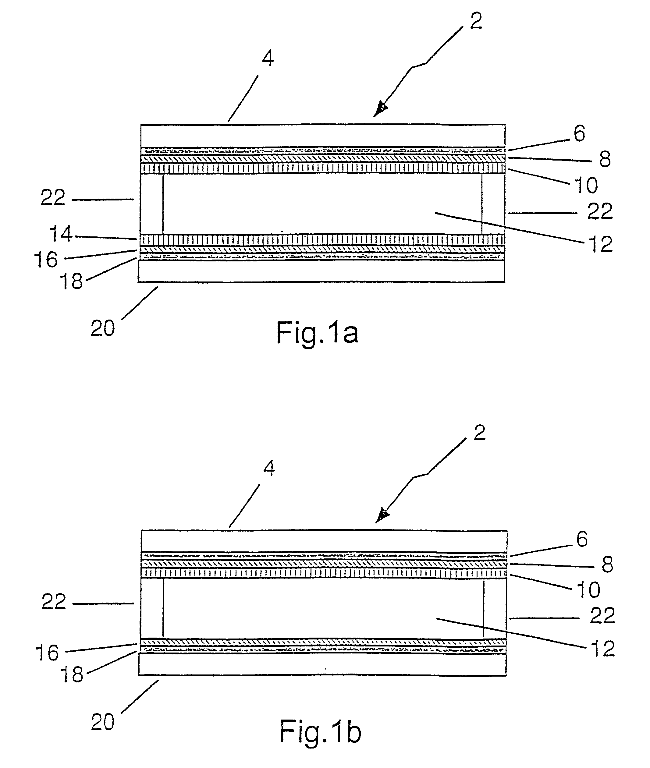 Liquid crystal device and a method for producing it