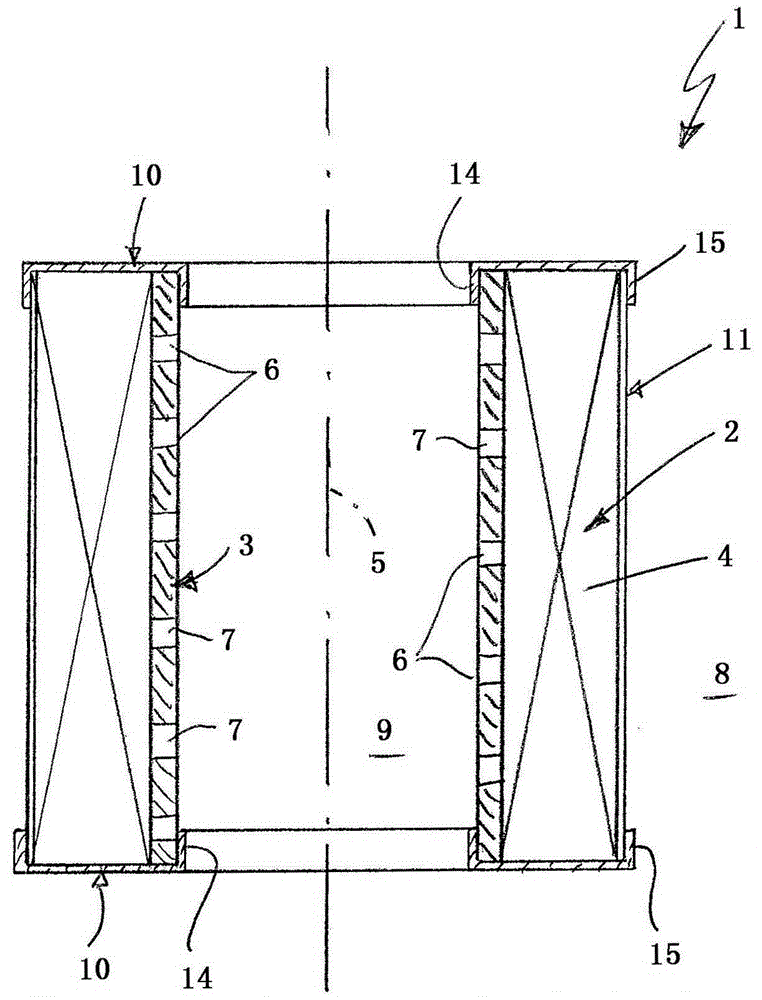 Hydraulic filter element and related method of manufacture
