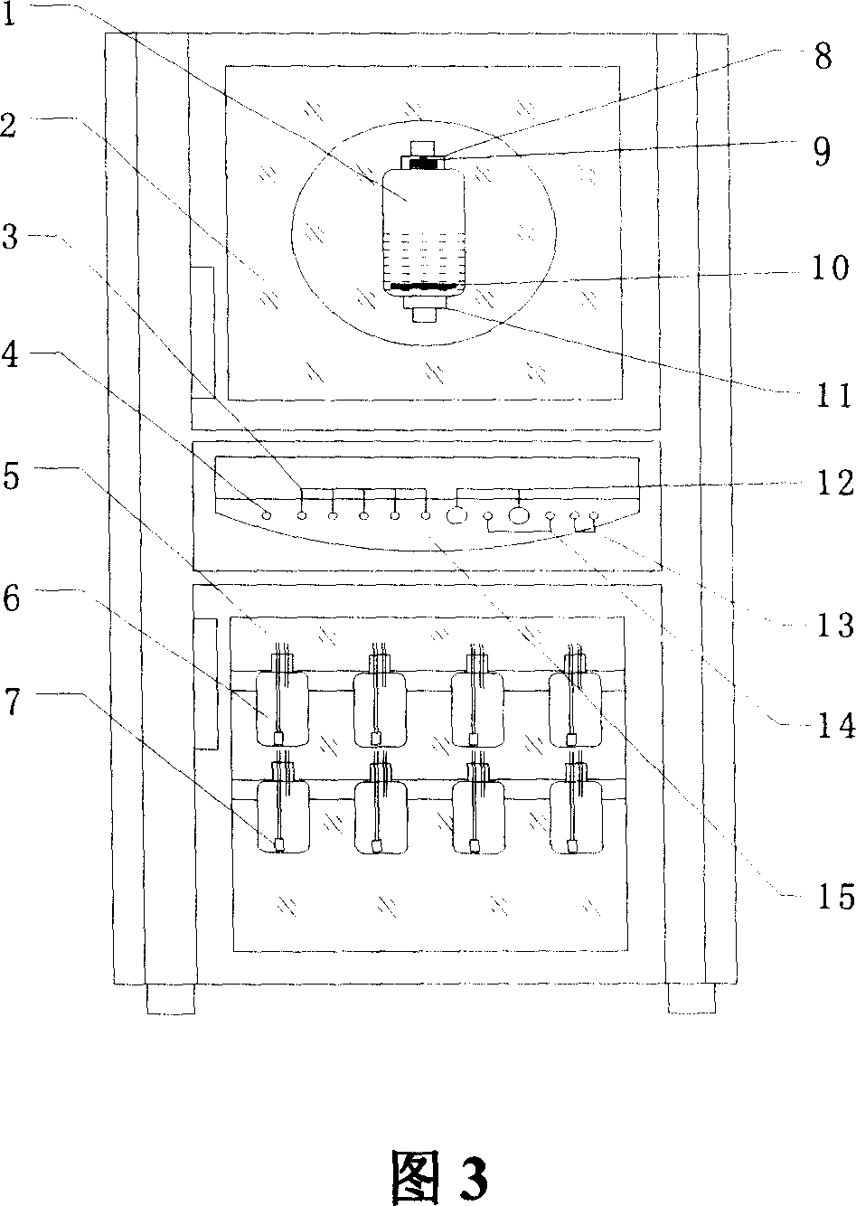 Full-automatic polypeptide synthetic instrument