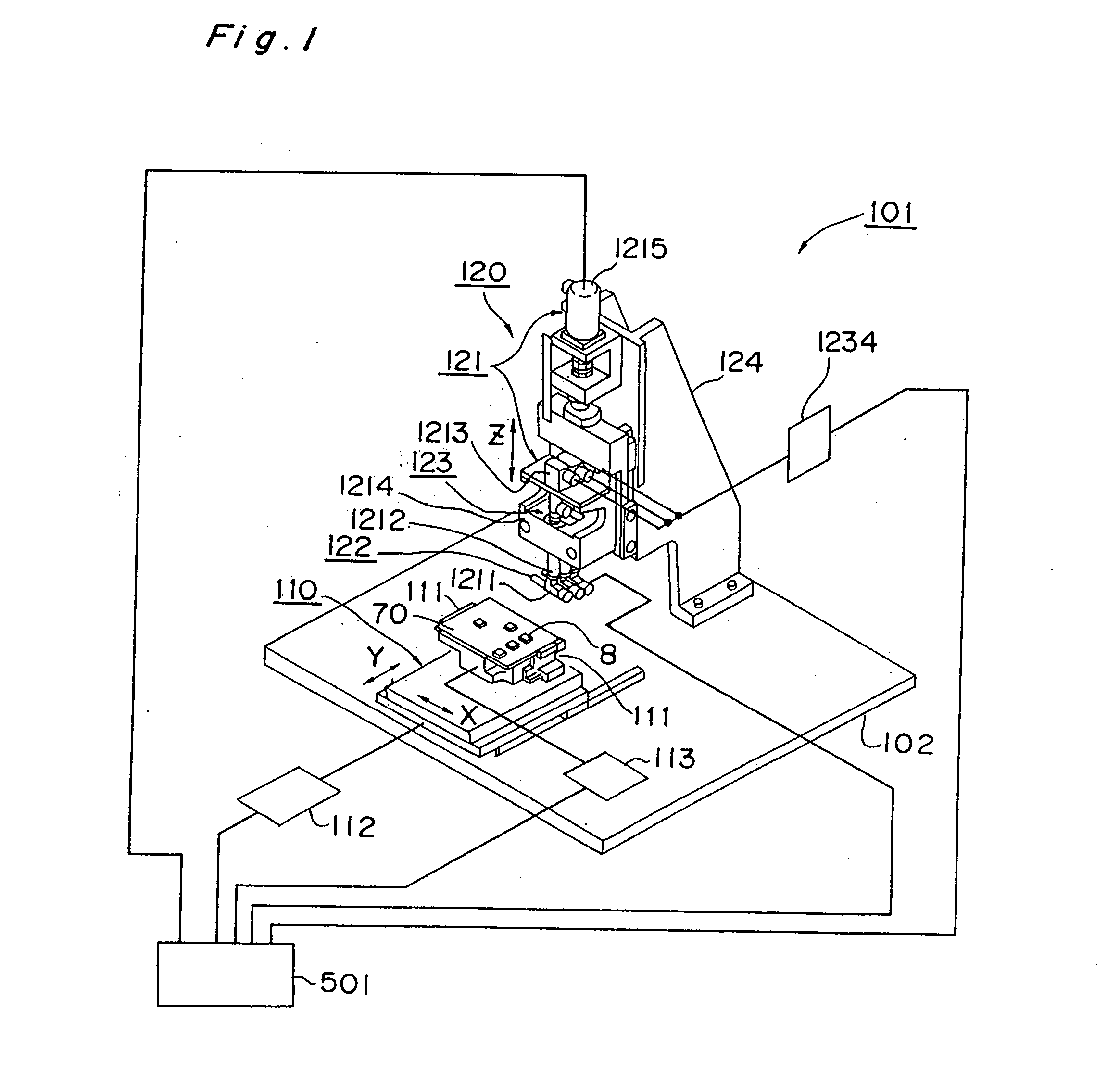 Heating and pressurizing apparatus for use in mounting electronic components, and apparatus and method for mounting electronic components