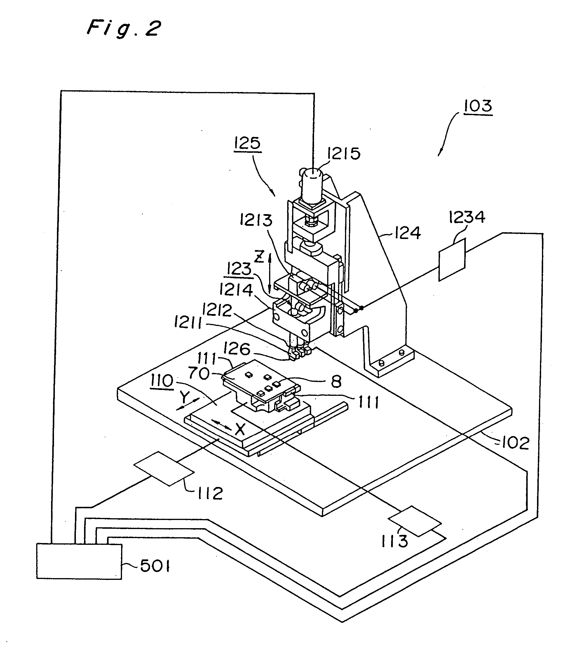 Heating and pressurizing apparatus for use in mounting electronic components, and apparatus and method for mounting electronic components